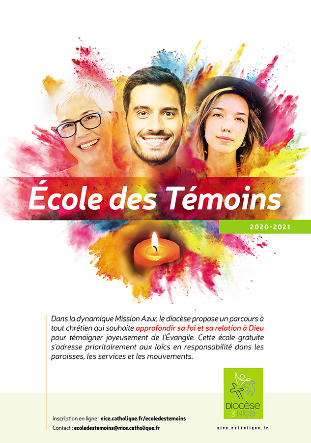 L’École des témoins : une affiche