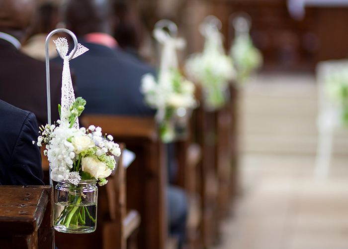 décoration de mariage religieux