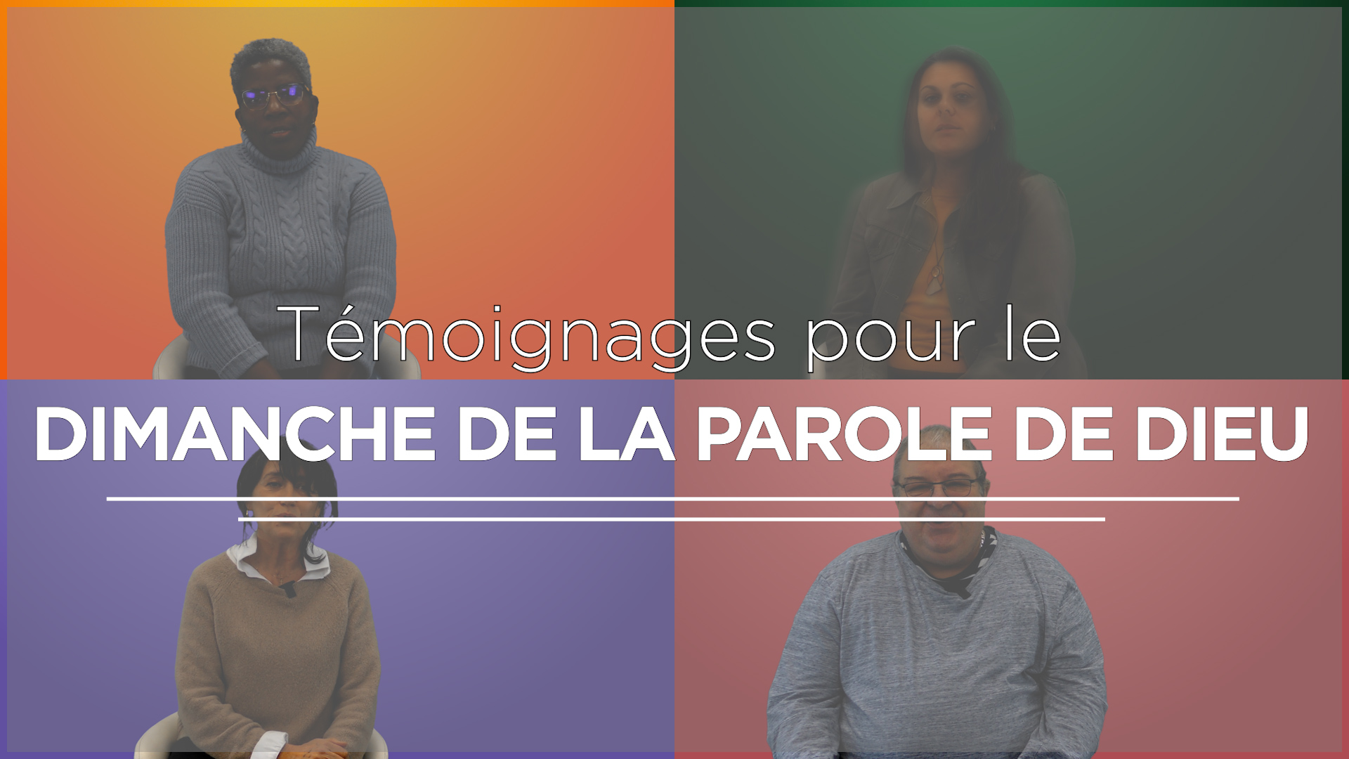 Dimanche de la Parole : témoignages de laïcs en mission
