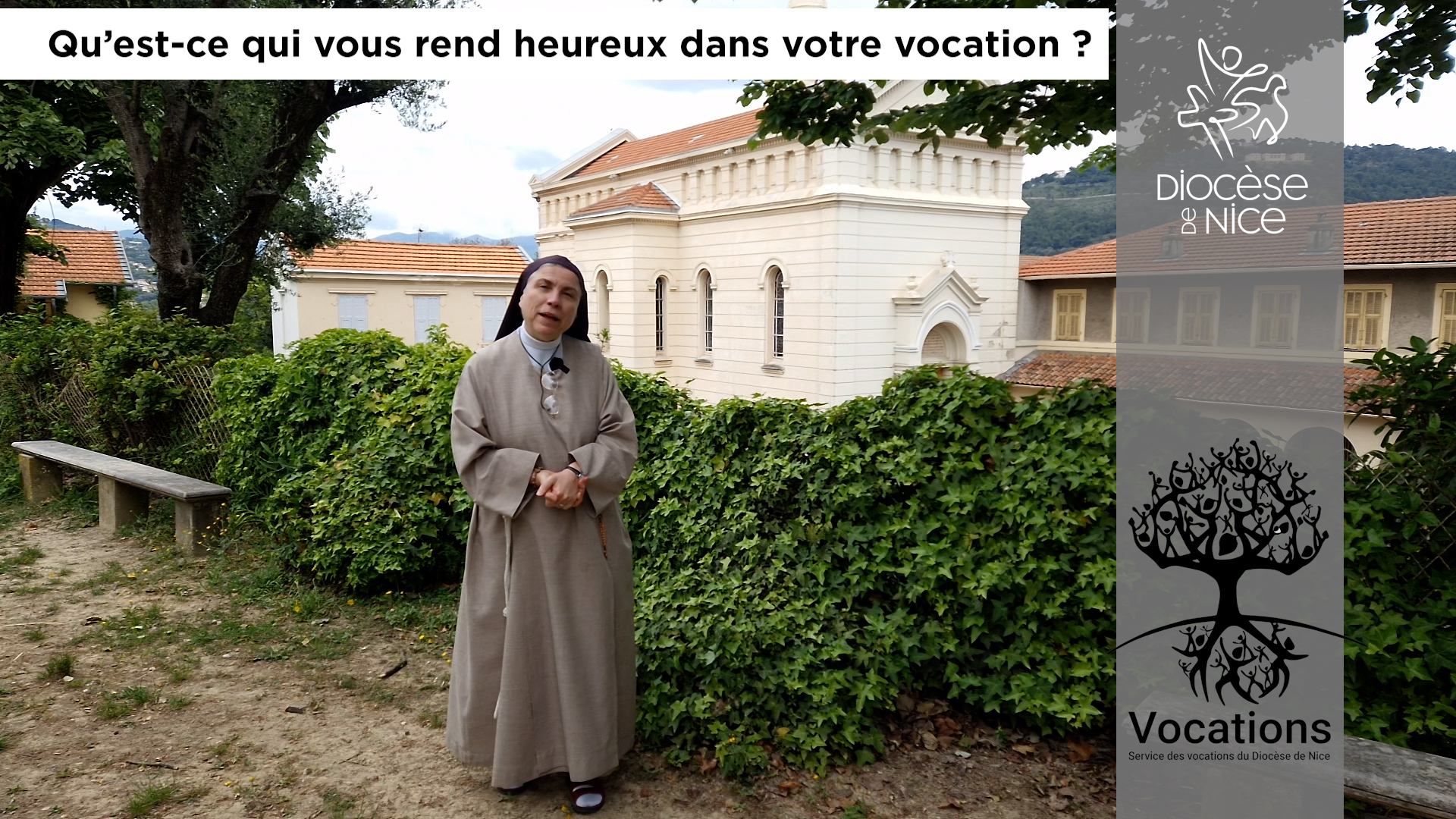 #5 Qu’est-ce qui vous rend heureux dans votre vocation ? Témoignage de Sœur Claire-Élisabeth