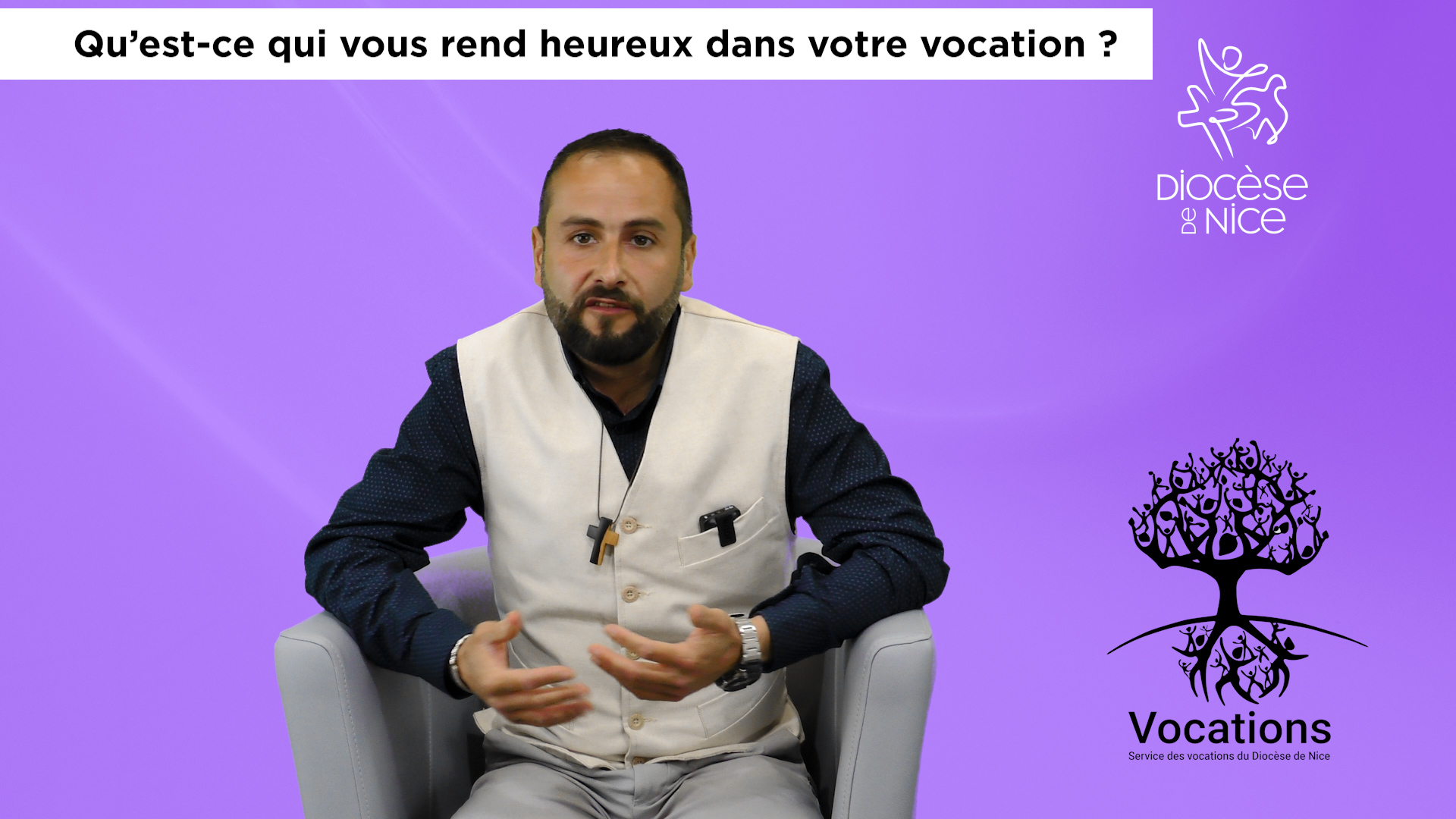 #6 Qu’est-ce qui vous rend heureux dans votre vocation ? Témoignage du père Frédéric Appiano