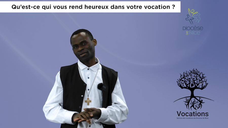#3 Qu’est-ce qui vous rend heureux dans votre vocation ? Témoignage du père Jean-Claude Kazadi