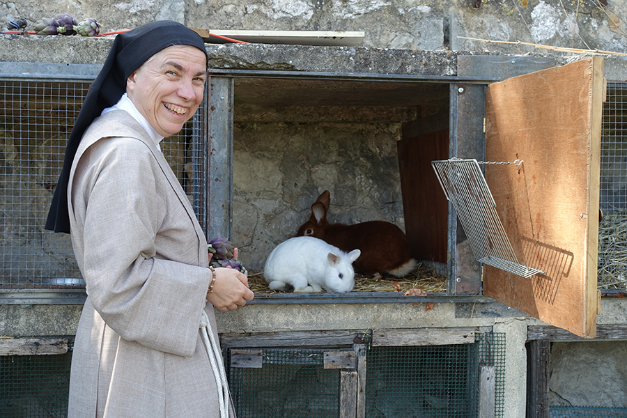 Visite chez les Clarisses