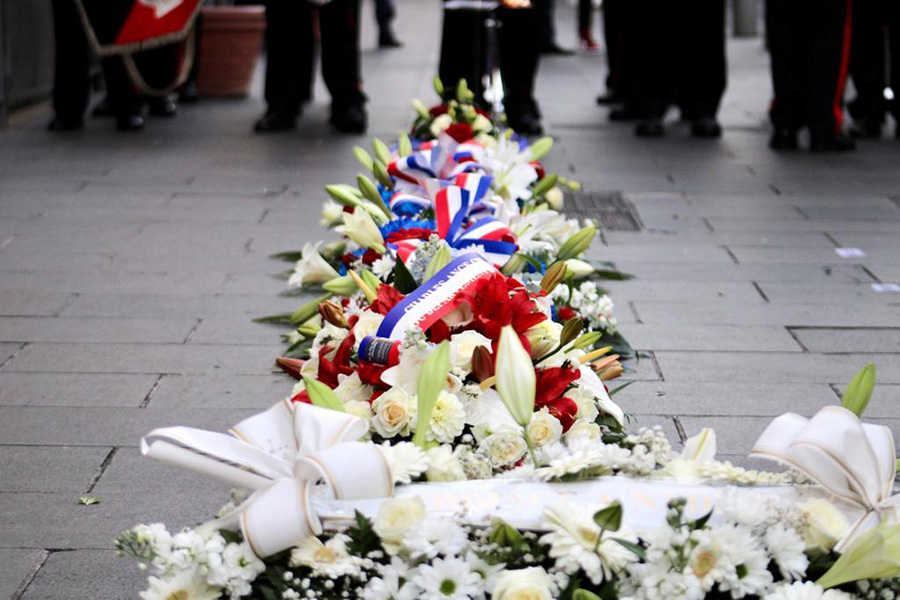 Hommage aux victimes de l’attentat en la Basilique Notre-Dame à Nice
