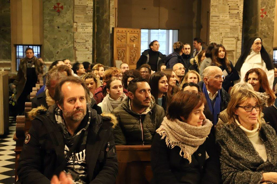 Célébration des Traditions avec les catéchumènes