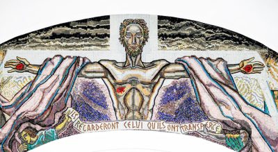 Mosaïque de l’arc de voûte