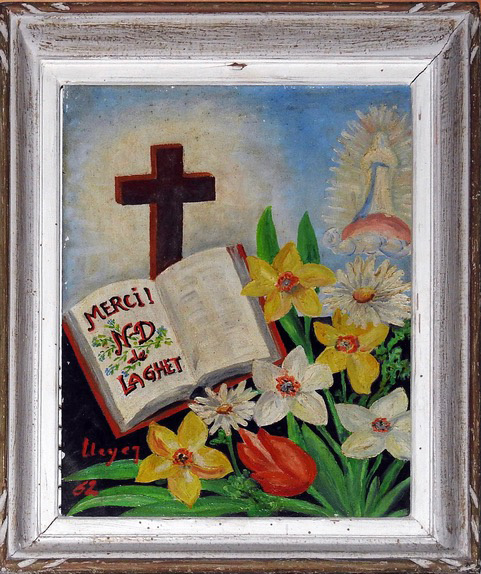 Ex-voto sanctuaire Notre-Dame de Laghet Ex-voto sanctuaire Notre-Dame de Laghet