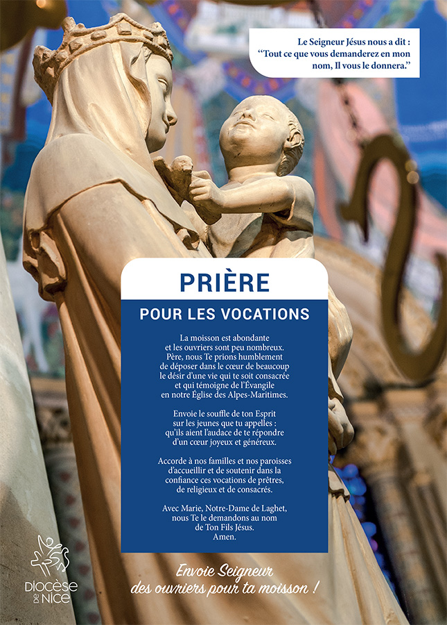 Le diocèse de Nice prie pour les vocations