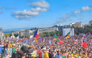 célébration Lisbonne JMJ 2023