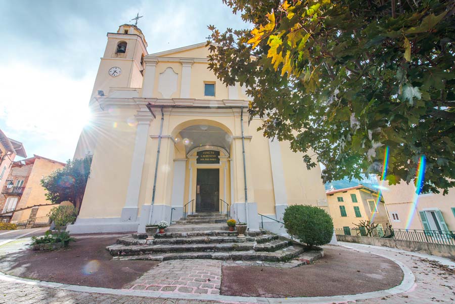 LaBolleneVesubie Eglise SaintLaurent1 église La bollene Vésubie