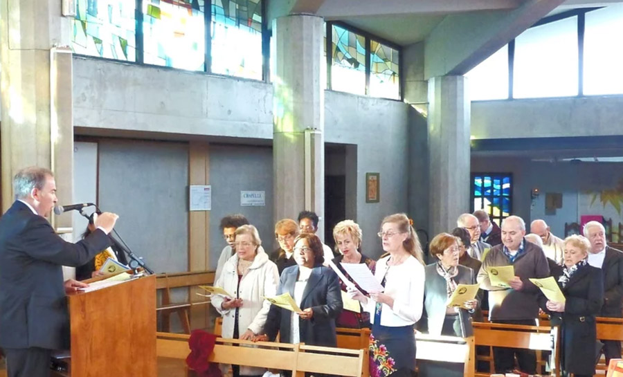 SaintesMarguerite Chorale 01 chorale église nice
