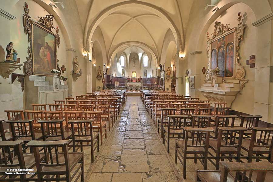 TourrettessurLoup Eglise SaintGregoire Le Grand1 églsie st grégoire