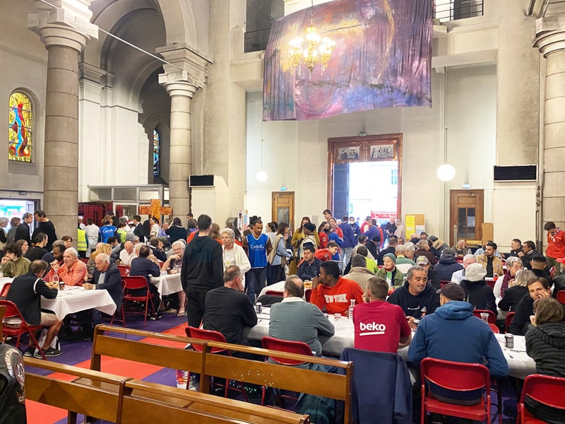 Nice Eglise SaintPierre D Arene 20221113 Fratelli église Saint-Pierre-d'Arène Nice journée de la solidarité Fratelli 2022