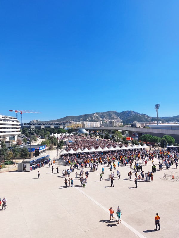 Messe pape François Marseille 2023