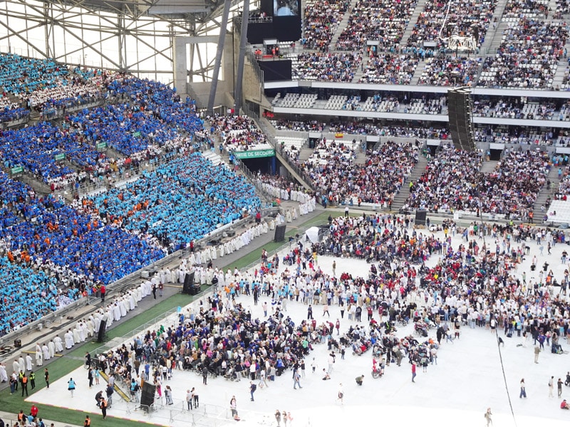 Messe pape François Marseille 2023