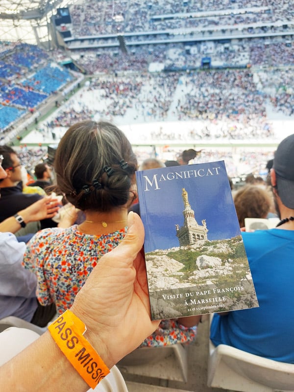 Messe pape François Marseille 2023