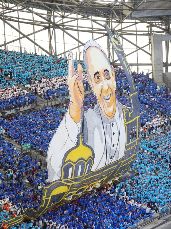 Messe pape François Marseille 2023
