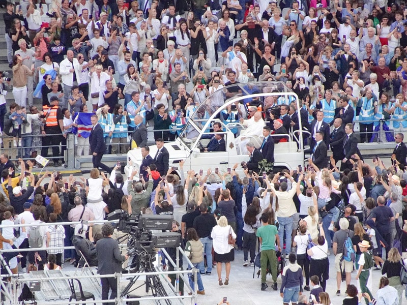Messe pape François Marseille 2023