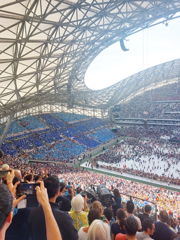Messe pape François Marseille 2023