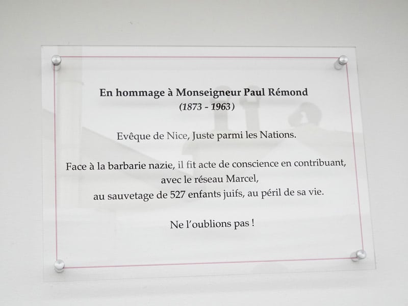 plaque commemorative