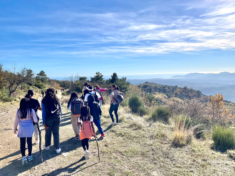 Marche fraternelle à Tourrettes-sur-Loup
