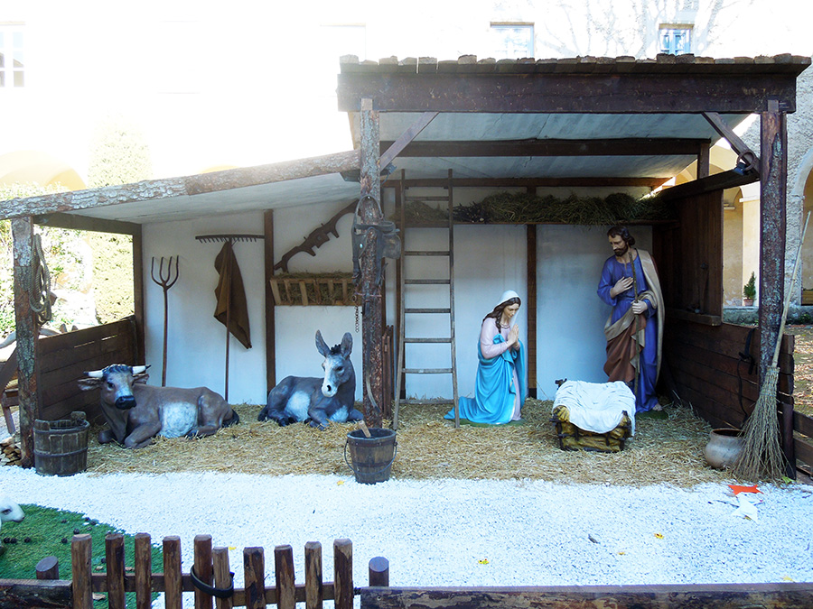Crèche au Monastère de Cimiez