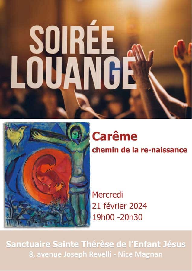 soirée louange de Carême