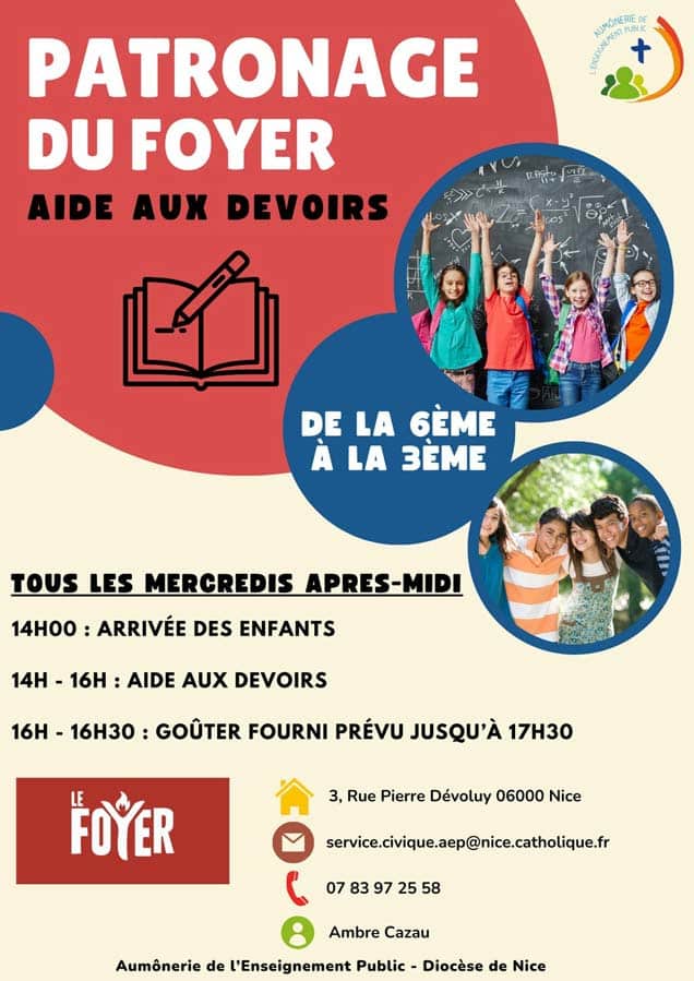 Aide aux devoirs à Nice
