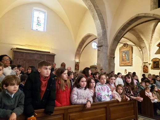Messe des familles à la paroisse Saint-Dominique