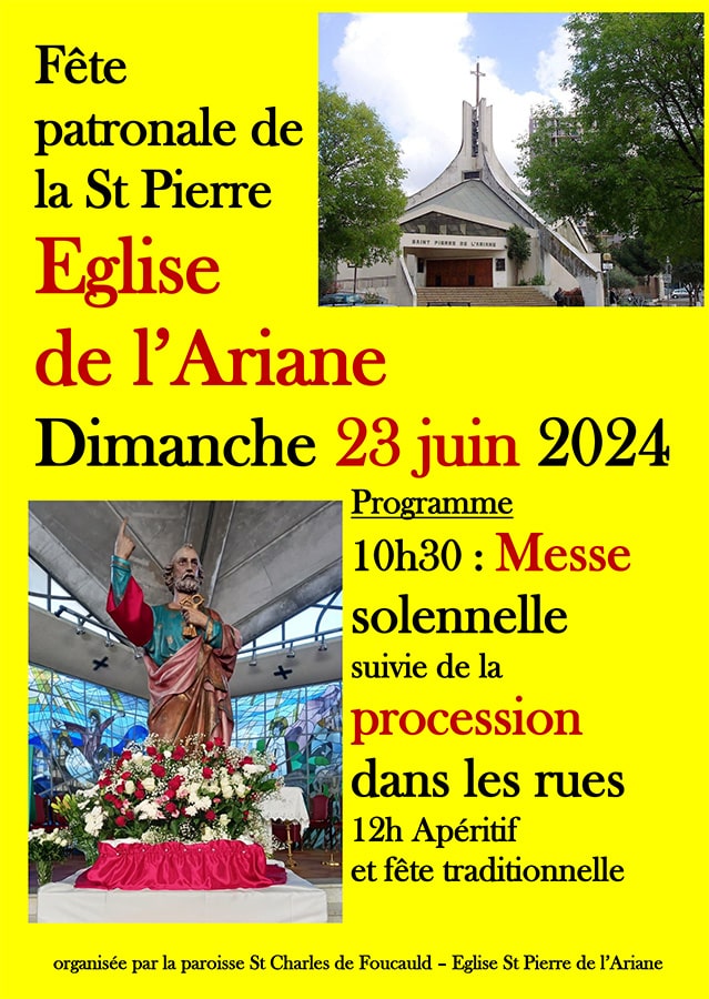 Les fêtes patronales de la paroisse Saint-Charles-de-Foucauld