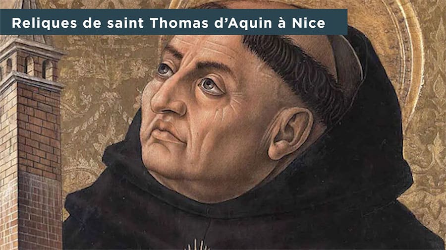 Les reliques de saint Thomas d’Aquin