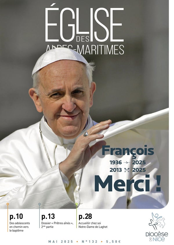 Magazine diocésain: Merci François!